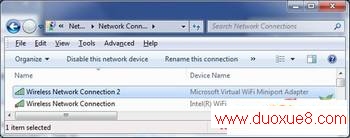 ھWindows7֮ع ԼWi-Fiվ